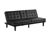 Eidsberg Black Futon Sofa Bed from Furniture of America - Luna Furniture