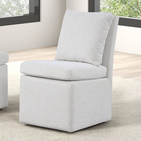 Broager White Dining Chair from Furniture of America - Luna Furniture