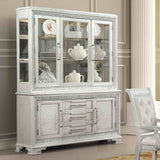 Stella Mia Ivory Hutch Buffet from Furniture of America - Luna Furniture
