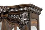 Stella Mia Ivory Curio Cabinet from Furniture of America - Luna Furniture