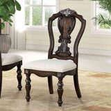 Promenade Dark Brown Traditional Dining Room Set from Furniture of America - Luna Furniture