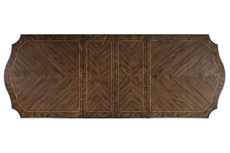 Promenade Dark Brown 7-Piece Dining Room Set from Furniture of America - Luna Furniture