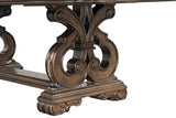 Leovanni Dark Brown Traditional Dining Room Set from Furniture of America - Luna Furniture