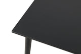 Beale Black Dining Mid-Century Dining Room Set from Furniture of America - Luna Furniture
