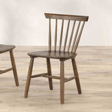 Beale Walnut Mid-Century Dining Room Set from Furniture of America - Luna Furniture