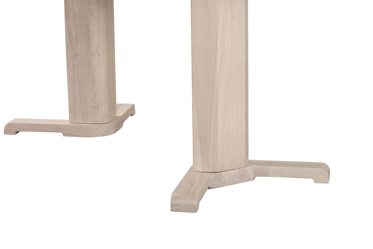 Hines White Oak/Black 7-Piece Dining Room Set from Furniture of America - Luna Furniture