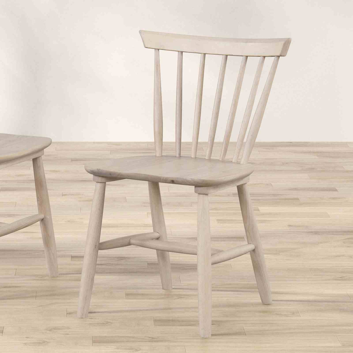 Hines White Oak 7-Piece Dining Room Set from Furniture of America - Luna Furniture