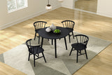Yate Black 5-Piece Dining Room Set from Furniture of America - Luna Furniture