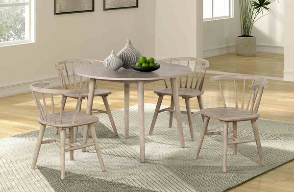 Yate Natural Oak 5-Piece Dining Room Set