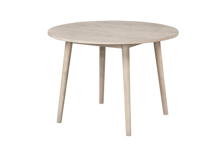Yate Natural Oak Round Dining Table from Furniture of America - Luna Furniture