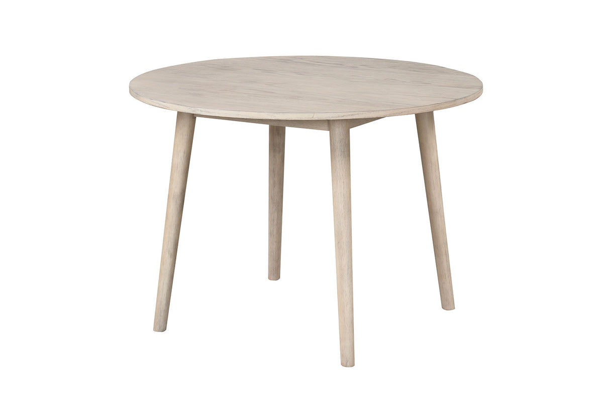 Yate Natural Oak 5-Piece Dining Room Set from Furniture of America - Luna Furniture