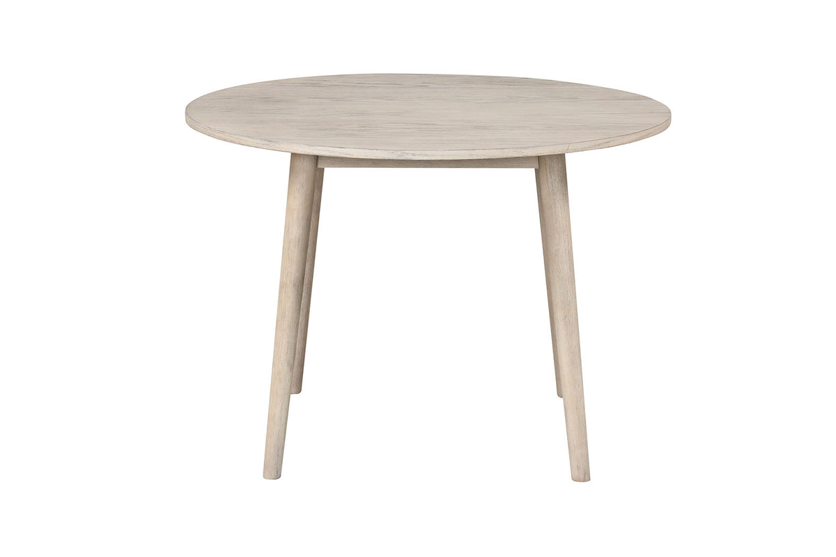 Yate Natural Oak Round Dining Table from Furniture of America - Luna Furniture
