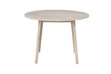 Yate Natural Oak Round Dining Table from Furniture of America - Luna Furniture