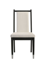 Maidstone Black/White Side Chair, Set of 2 from Furniture of America - Luna Furniture