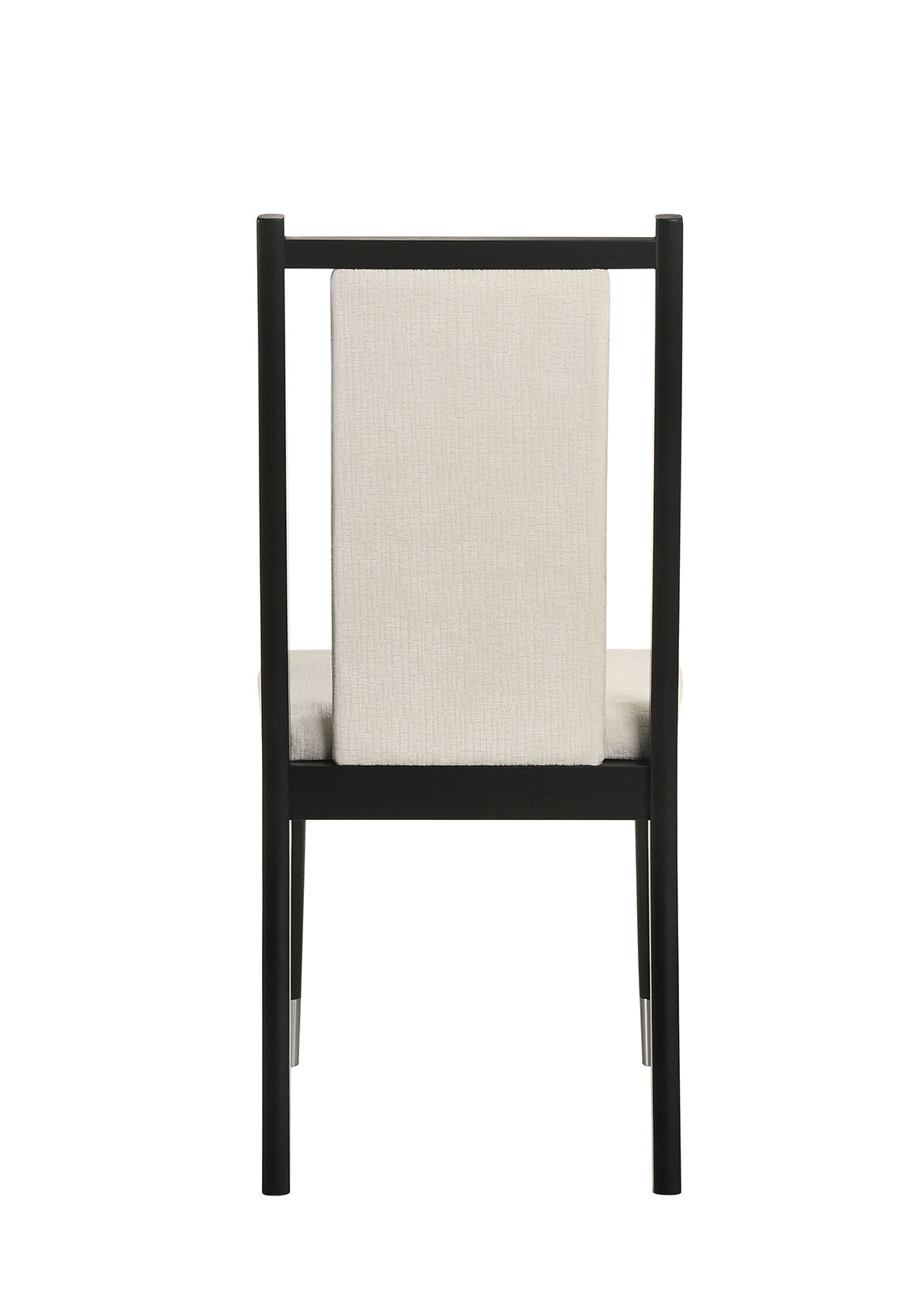 Maidstone Black/White Side Chair, Set of 2 from Furniture of America - Luna Furniture