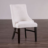 Gosport Black/White 7-Piece Dining Room Set from Furniture of America - Luna Furniture