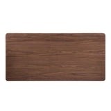 Viken Walnut 7 Pc Dining Table Set from Furniture of America - Luna Furniture