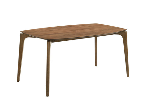 Ebikon Walnut 5-Piece Dining Room Set from Furniture of America - Luna Furniture