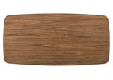 Alnwick Walnut/Beige 7 Pc Dining Table Set from Furniture of America - Luna Furniture