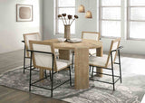 Edenbridge Oak/Beige Side Chair from Furniture of America - Luna Furniture