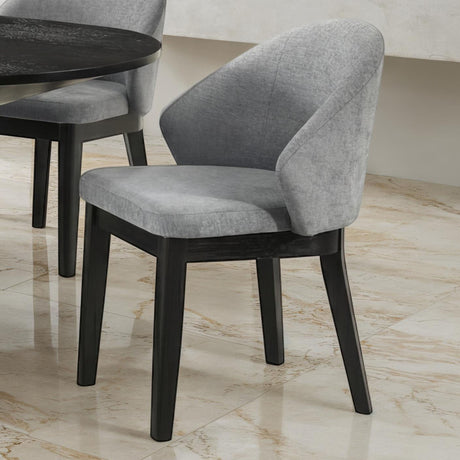 Tottenham Black Arm Chair from Furniture of America - Luna Furniture