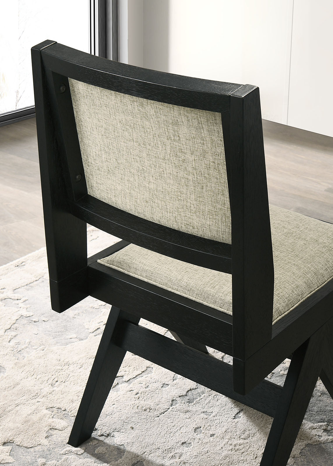 Tottenham Black 5 Pc Dining Table Set from Furniture of America - Luna Furniture