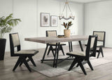 Tottenham Black Side Chair from Furniture of America - Luna Furniture