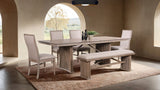 Ellesmere Natural Ash Dining Table from Furniture of America - Luna Furniture