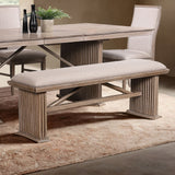 Ellesmere Natural Ash Dining Table from Furniture of America - Luna Furniture
