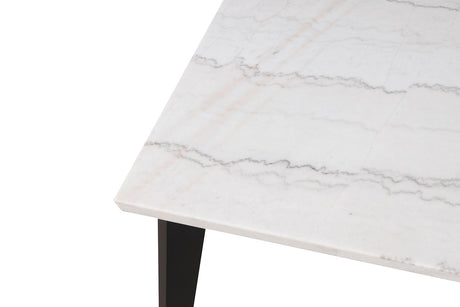 Sabro Black/White Square Counter Hight Table from Furniture of America - Luna Furniture