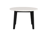 Sabro Black/White Round Dining Table from Furniture of America - Luna Furniture