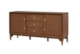 Hepburne Walnut Server from Furniture of America - Luna Furniture