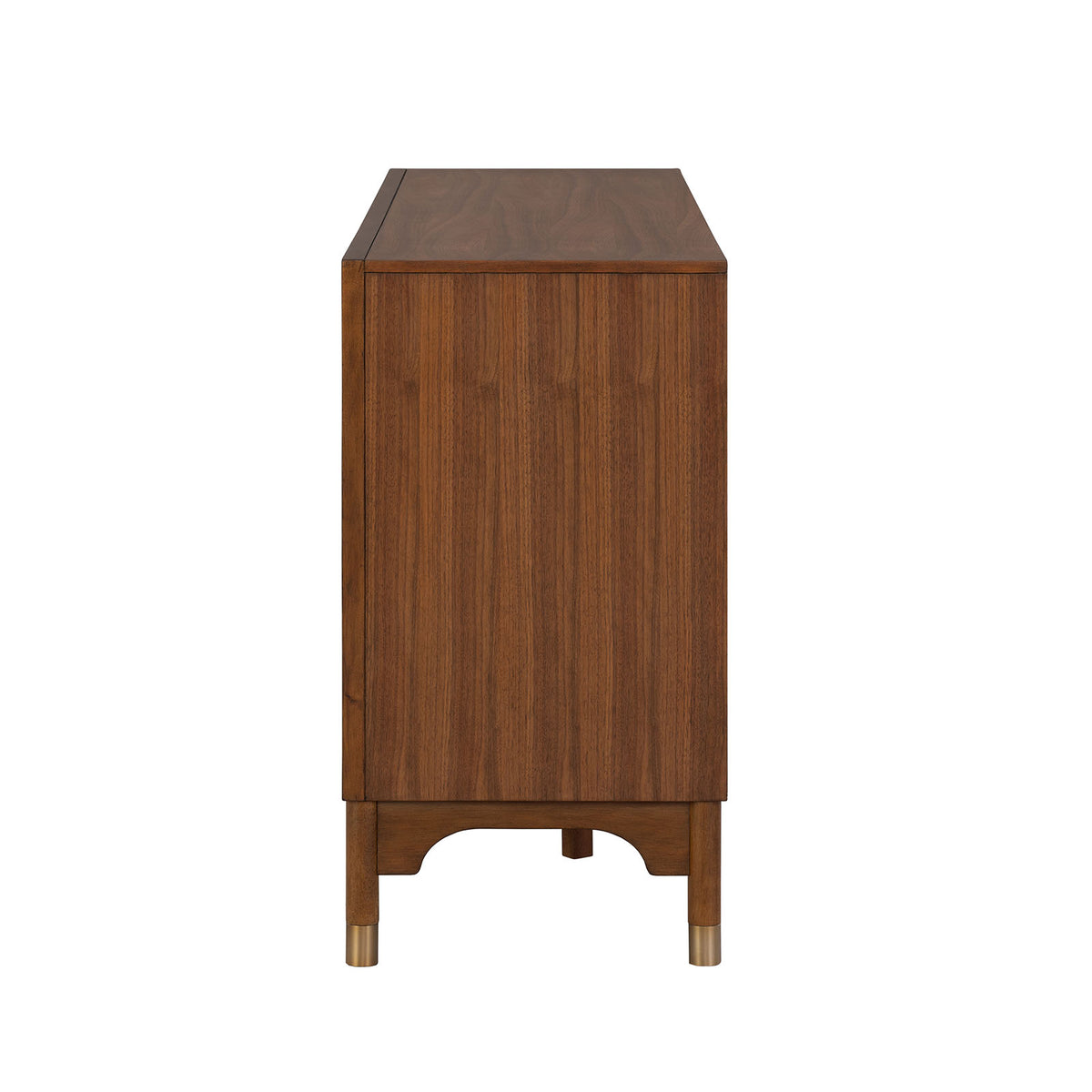Hepburne Walnut Server from Furniture of America - Luna Furniture