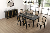 Kenyada Espresso Dining Table from Furniture of America - Luna Furniture