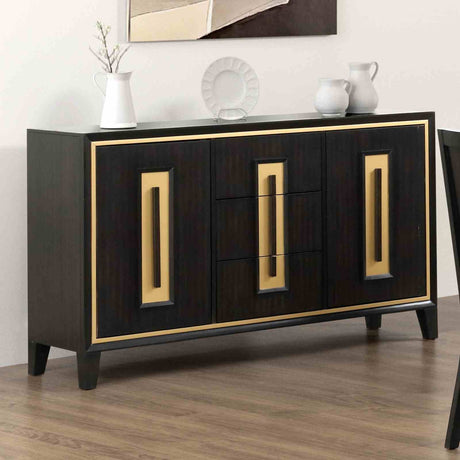 Kenyada Espresso Server from Furniture of America - Luna Furniture