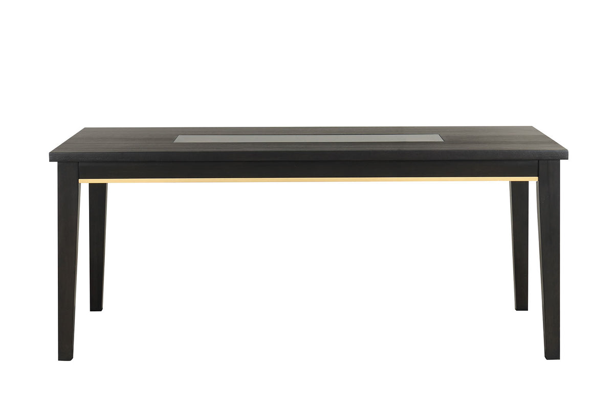 Kenyada Espresso Dining Table from Furniture of America - Luna Furniture