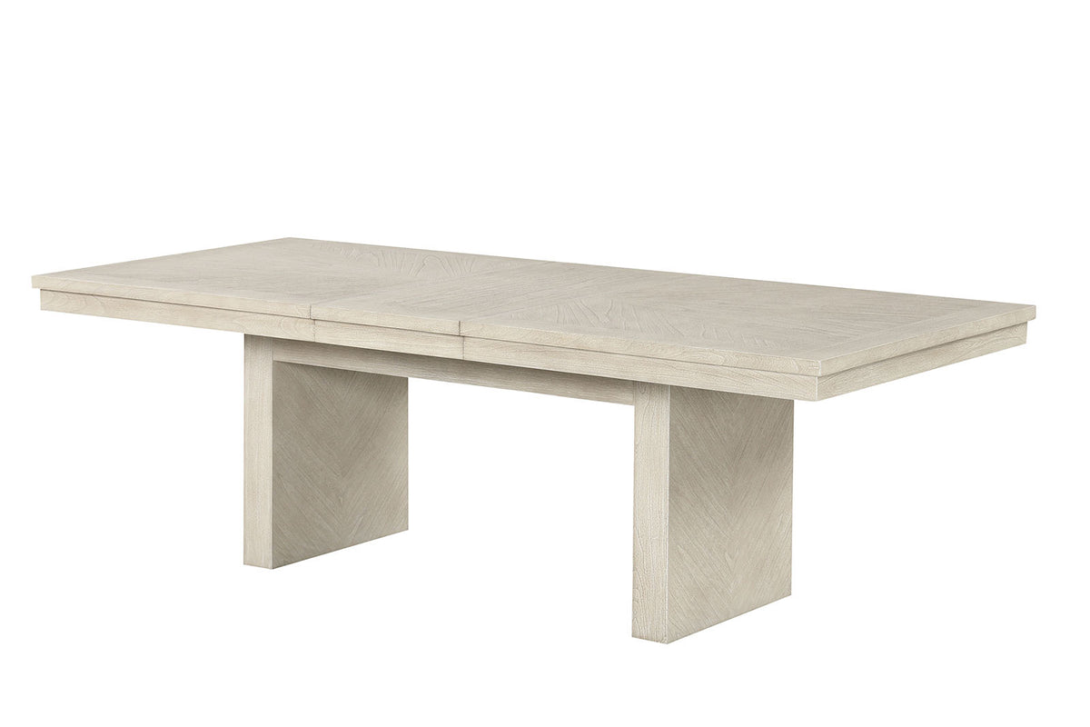 Hagerman Natural 7-Piece Dining Room Set from Furniture of America - Luna Furniture