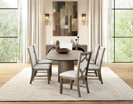 Clements Oak Dining Table from Furniture of America - Luna Furniture