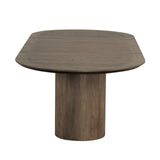 Clements Oak Dining Table from Furniture of America - Luna Furniture