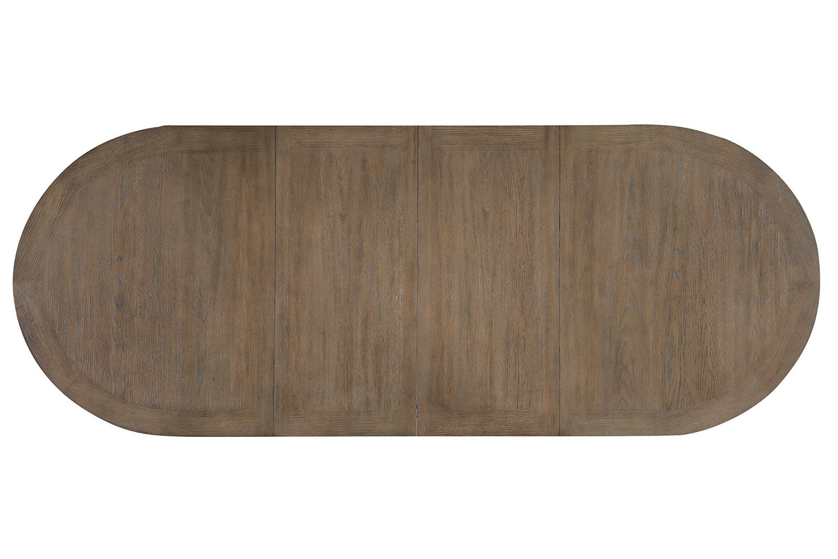 Clements Oak Dining Table from Furniture of America - Luna Furniture