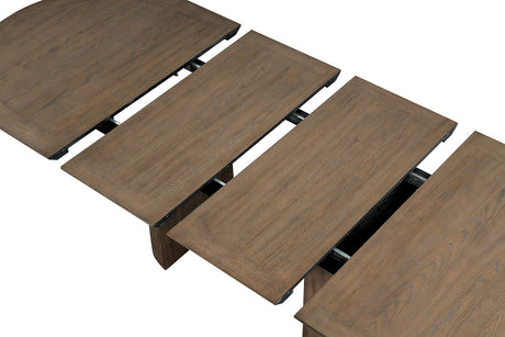 Clements Oak Dining Table from Furniture of America - Luna Furniture
