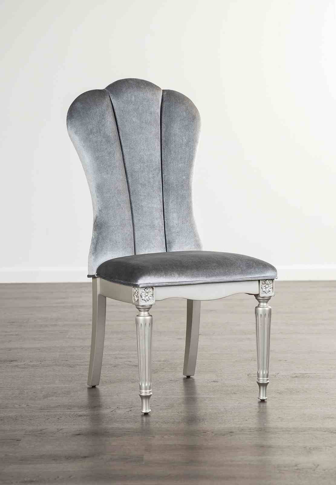 Melodi Parc Silver Glam Dining Room Set from Furniture of America - Luna Furniture