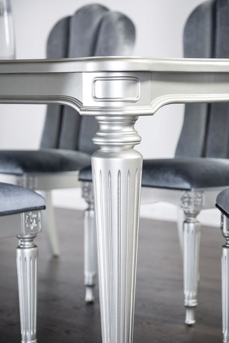 Melodi Parc Silver Server from Furniture of America - Luna Furniture