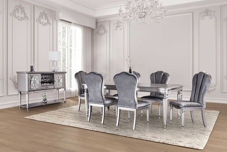 Melodi Parc Silver Server from Furniture of America - Luna Furniture