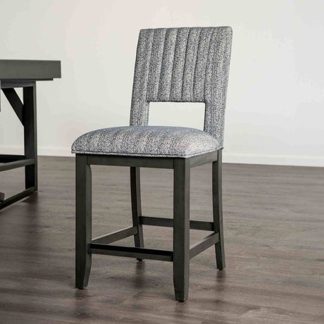 Potton Gray 7-Piece Counter Height Set from Furniture of America - Luna Furniture