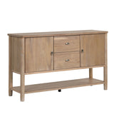 Rheinfall Natural/Beige Server from Furniture of America - Luna Furniture