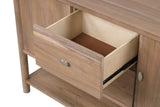 Rheinfall Natural/Beige Server from Furniture of America - Luna Furniture