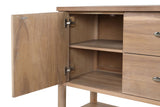 Rheinfall Natural/Beige Server from Furniture of America - Luna Furniture
