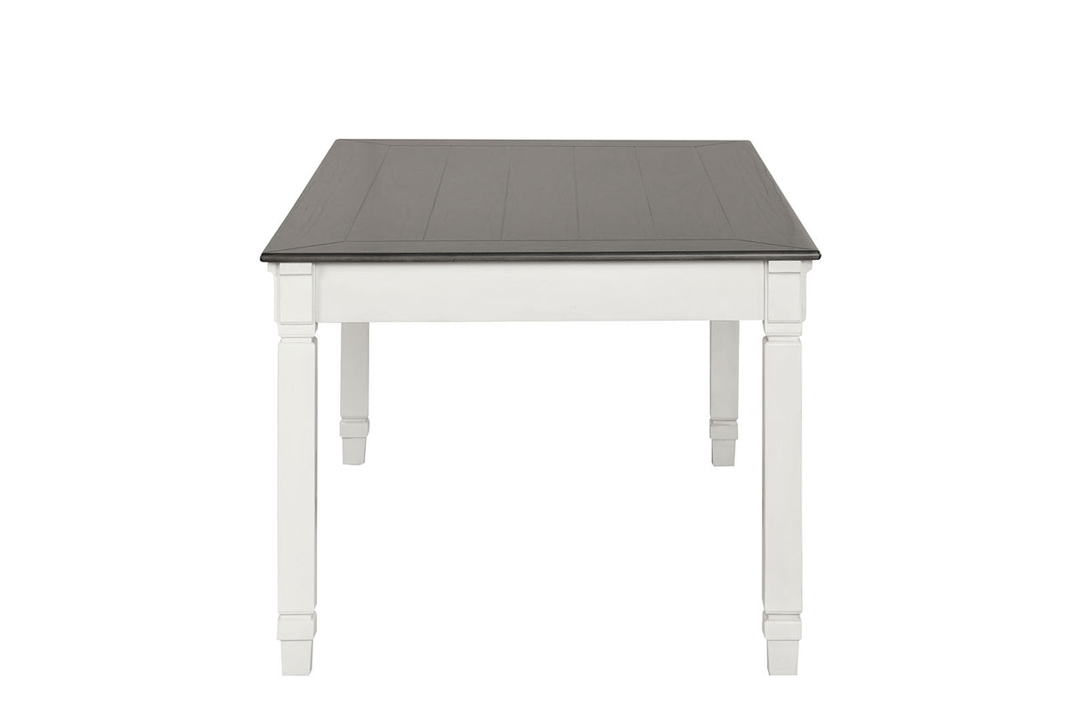 Pendola Rustic White 7-Piece Dining Room Set from Furniture of America - Luna Furniture