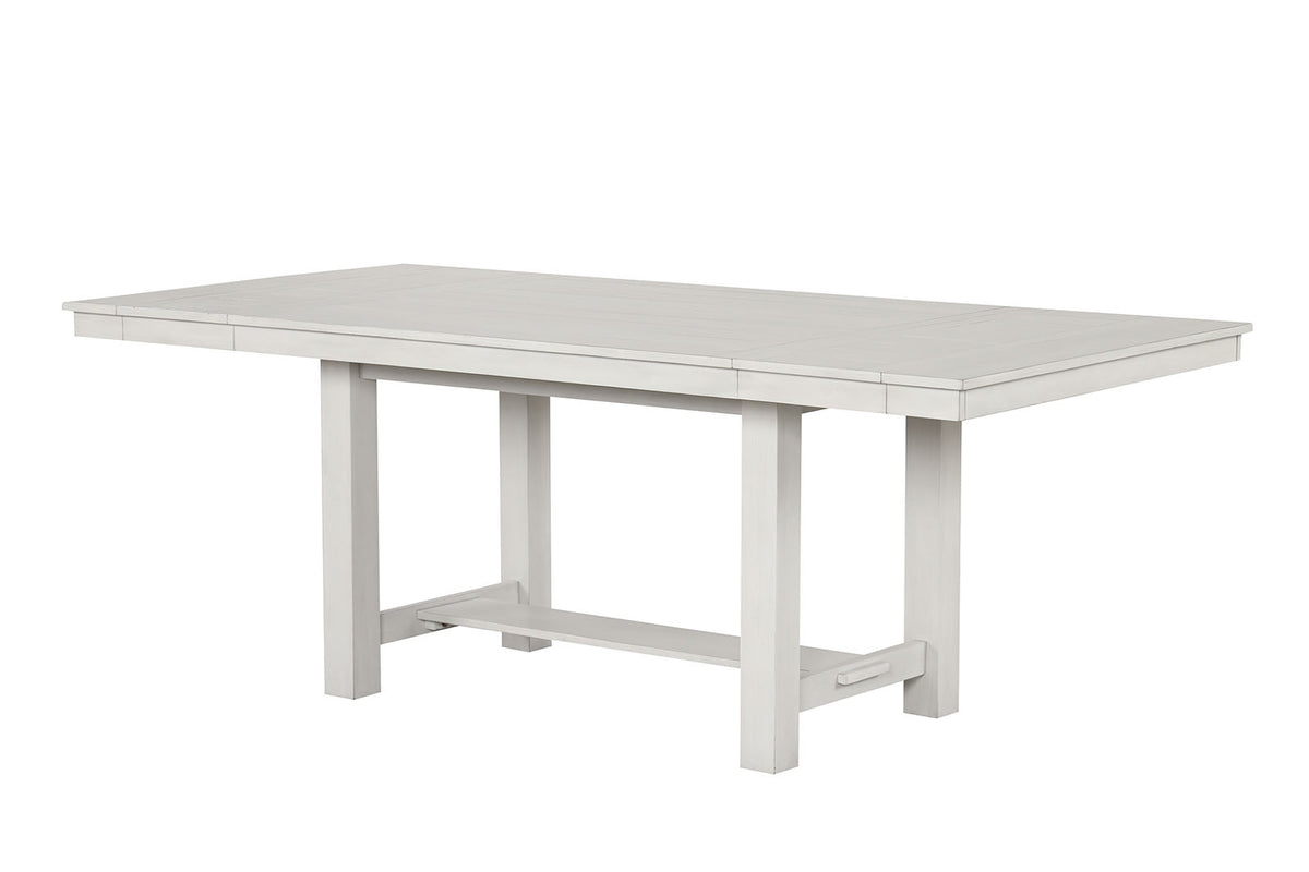 Ferrone Rustic White Oak 7-Piece Dining Room Set from Furniture of America - Luna Furniture